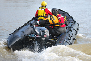 emergency services boat